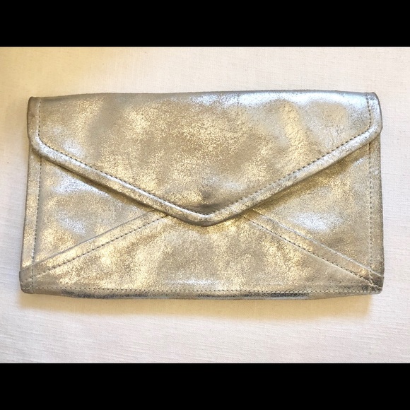 Silver Gap Envelope clutch distressed leather - Picture 7 of 7